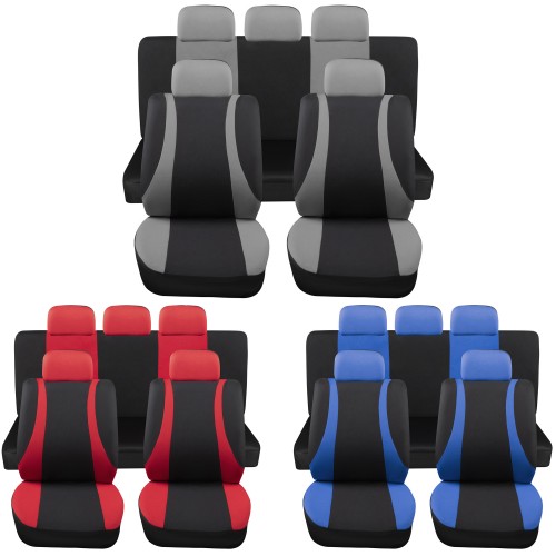 COPRISEDILI AUTO UNIVERSALI LS10 ANTERIORI E POSTERIORI CONFORTEVOLE TRASPIRANTE